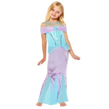Mermaid Kids Costume Size 6-8 Years (Image 1)