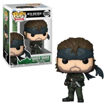 Metal Gear Solid Snake Eater Naked Snake Funko POP! Vinyl0