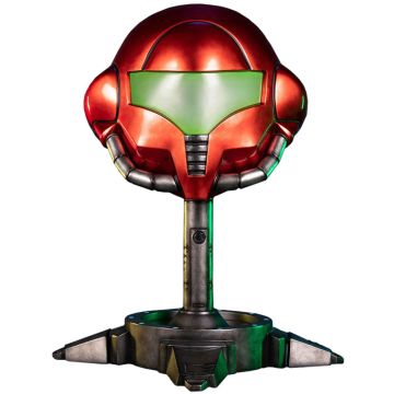 Metroid Prime Samus Aran Varia Suit Helmet 19" Statue