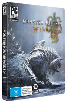 Monster Hunter Wilds Steelbook Edition with Pre-Order Bonus DLC (PC) [Download Code]