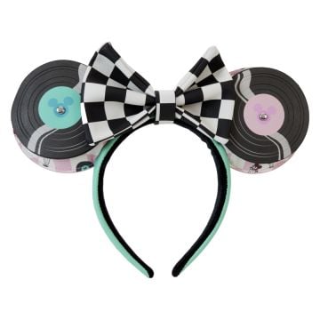 Loungefly Disney Mickey & Minnie Date Night Diner Jukebox Record Headband