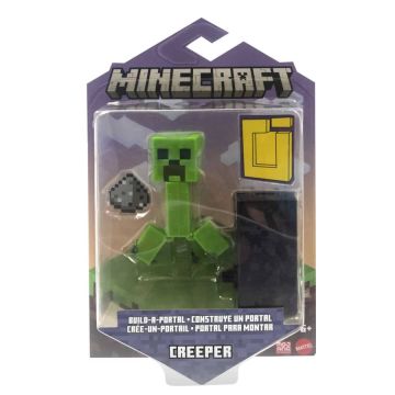 Minecraft Build-A-Portal Creeper 3.25" Figure
