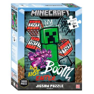 Minecraft Creeper 300 Piece Jigsaw Puzzle