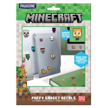 Minecraft Puffy Gadget Stickers & Decals