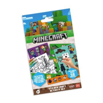 Minecraft Sticker Craft Activity Set