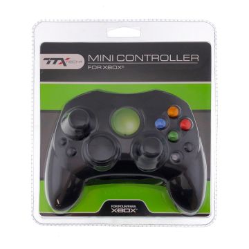 TTX Tech Mini Controller for Original Xbox (Black)