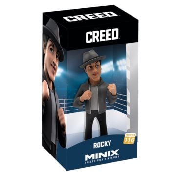 Minix Creed Rocky Balboa in Leather Jacket Figure