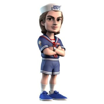 Minix Stranger Things Steve Harrington Scoops Ahoy Ice Cream Outfit Figure (Image 1)