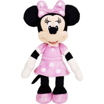 Disney Junior Mickey Mouse Basic Beanbag Minnie Mouse 9" Plush
