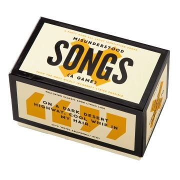Misunderstood Songs Card Game