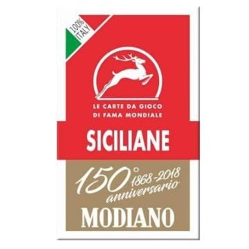 Modiano Siciliane 150th Anniversary Italian Playing Cards
