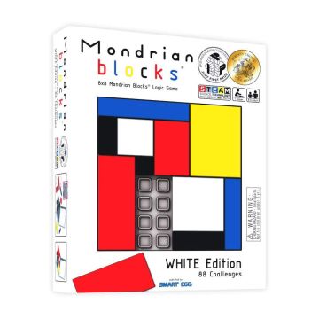 Mondrian Blocks Puzzle Game White Edition