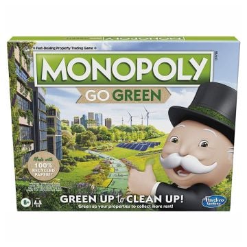 Monopoly Go Green Edition Board Game