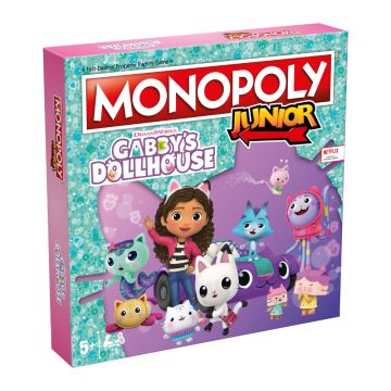Monopoly Junior Gabby's Dollhouse Board Game