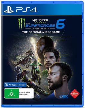 Monster Energy Supercross 6 (PS4) [Pre-Owned]