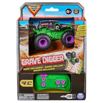 Monster Jam Grave Digger 1:64 RC Radio Control Vehicle
