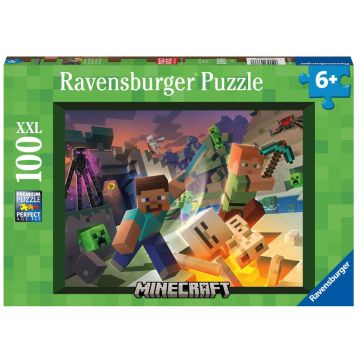 Ravensburger Minecraft Monster Minecraft 100 Piece Jigsaw Puzzle