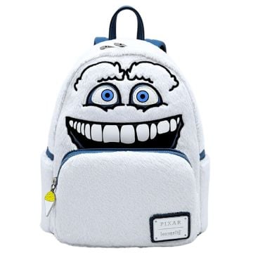 Loungefly Monsters, Inc. Yeti Plush Cosplay 10" Faux Leather Mini Backpack