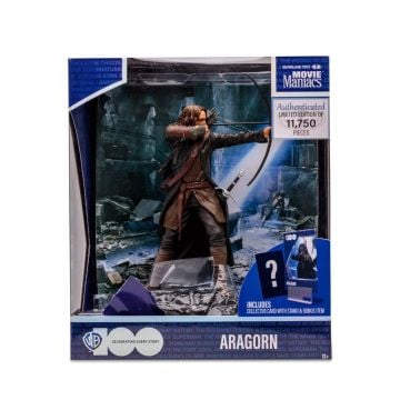 Movie Maniacs Lord Of The Rings 6" Posed Aragorn Figure