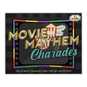 Movie Mayhem Charades Card Game