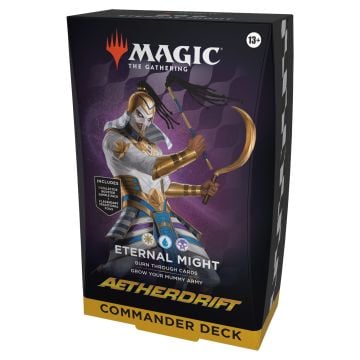 Magic the Gathering: Aetherdrift Commander Deck (Eternal Might) (Image 1)