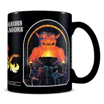 Dungeon & Dragons Thieves In The Temple Heat Change Mug