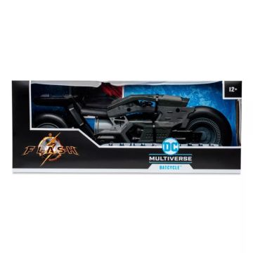 DC Multiverse The Flash Movie Batcycle Ben Afflect Toy Vehicle