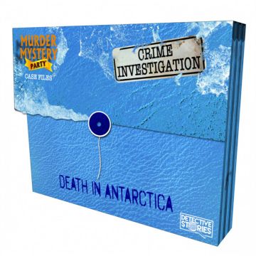 Murder Mystery Case Files Unsolved Crimes: Death in Antartica Board Game