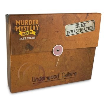 Murder Mystery Case Files Unsolved Crimes: Underwood Cellars Board Game