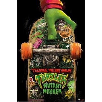 Impact Posters Teenage Mutant Ninja Turtles Mutant Ninja Mayhem Skate Board Poster