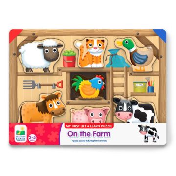 Learning Journey My First Lift & Learn On The Farm Puzzle (Image 1)