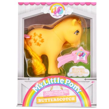 My Little Pony 40th Anniversary Original 1983 Ponies Butterscotch
