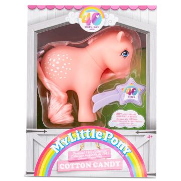 My Little Pony 40th Anniversary Original 1983 Ponies Cotton Candy