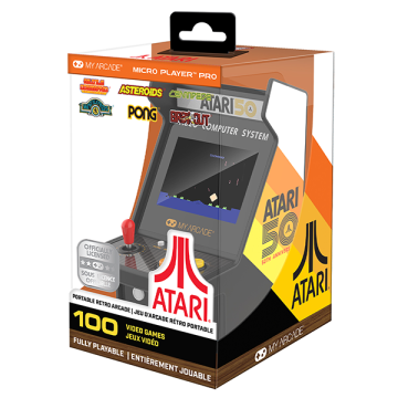 MyArcade Micro Player Pro Atari Portable Retro Arcade Cabinet