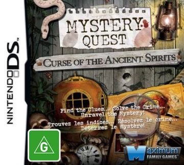 Mystery Stories Curse of the Ancient Spirits (DS) [Pre-Owned] (Image 1)