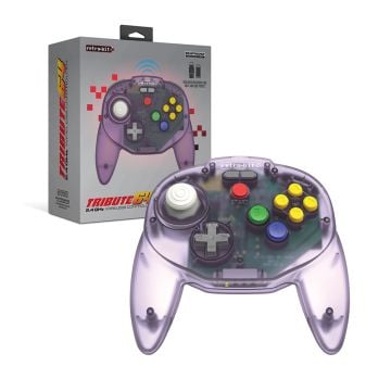 Retro-Bit Tribute 64 Wired N64 Controller for Nintendo 64 (Atomic