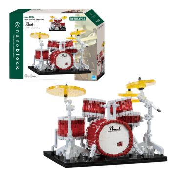 Nanoblock DX Pearl Drum Set Masters