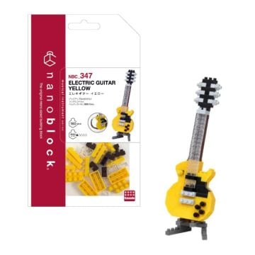 Nanoblock Electric Guitar Yellow