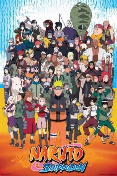 Naruto Shippuden Cast Poster