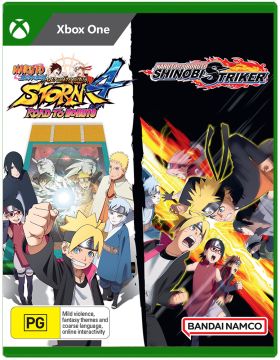 Naruto Shippuden Ultimate Ninja Storm 4 Road to Boruto + Shinobi Striker Double Pack
