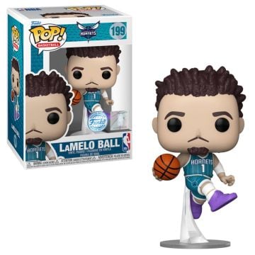 NBA Hornets LaMelo Ball Funko POP! Vinyl (Image 1)