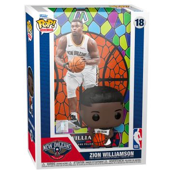 NBA New Orleans Pelicans Zion Williamson Mosaic Trading Cards Funko POP! Vinyl