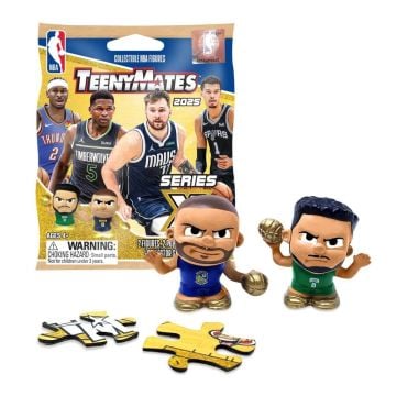 NBA Teenymates 2025 Series 10 Gold Edition Collectible Figure Blind Bag