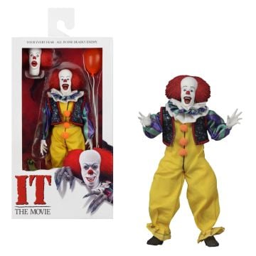 NECA It (1990) Pennywise Clothed 8" Action Figure