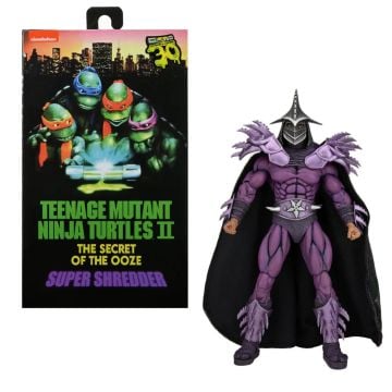 NECA Teenage Mutant Ninja Turtles 2 (1990) 30th Anniversary Super Shredder 7" Action Figure