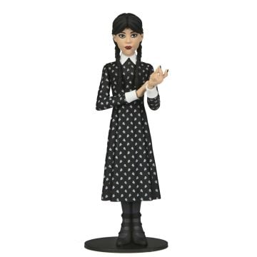 NECA Toony Terrors Wednesday Wednesday Addams Classic Dress 6" Action Figure