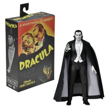 NECA Universal Monsters Dracula (1931) Ultimate Dracula Carfax Abbey 7" Action Figure