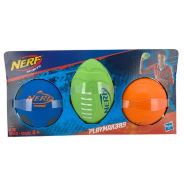 NERF Playmakers Mini Ball 3 Pack