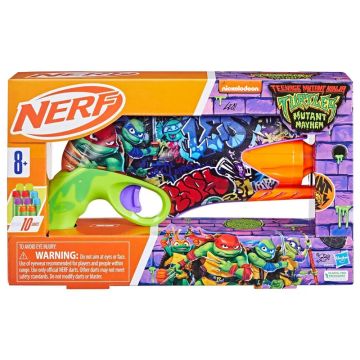NERF Teenage Mutant Ninja Turtles Mutant Mayhem Dart Blaster