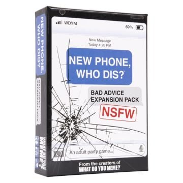 New Phone Who Dis? Bad Advice Expansion Pack Card Game